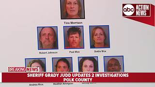 8 arrested for stealing thousands from retail stores in Polk County | Sheriff Grady Judd Presser