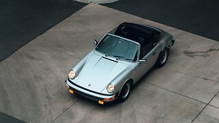 Chilling POV Car shoot of a Porsche Targa...