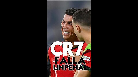 ¡CR7 FALLÓ UN PENAL, El desconsolado llanto de Cristiano Ronaldo