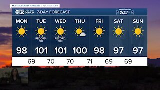 More record temperatures possible this week