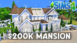 $200k Chateau Mansion | Sims 4