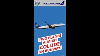 CRASH avoided; two planes almost collided at Reykjavik airport 🇮🇸