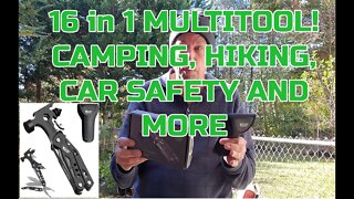 Rush Deer 16 in 1 Multitool - Great for Camping - The Car - and More