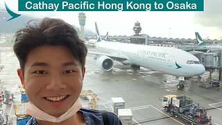 CATHAY PACIFIC 777-300ER ECONOMY CLASS 🇭🇰✈️🇯🇵