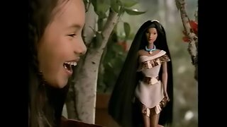 👸 Disney Princess Sun Colors Pocahontas Doll Commercial 1995