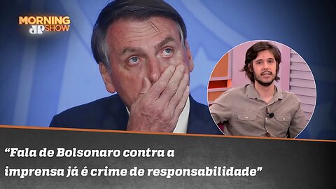 Nada doce: Bolsonaro ataca imprensa por polêmica com leite condensado