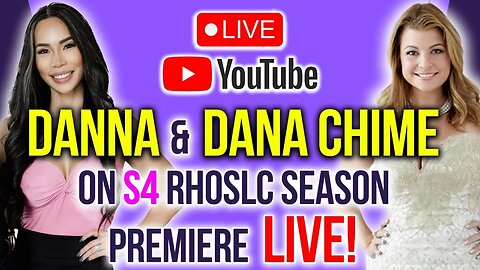 Danna & Dana Chime in on on S4 RHOSLC Season Premiere Live! #rhoslc #bravotv #peacocktv