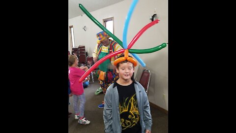 Porcupine hat balloon tutorial