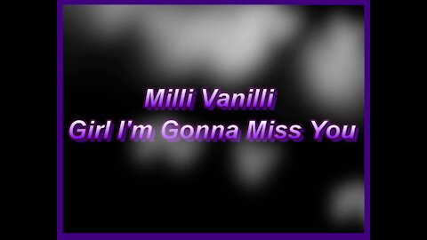Milli Vanilli - Girl I'm Gonna Miss You LIP SYNC OF A LIP SYNC