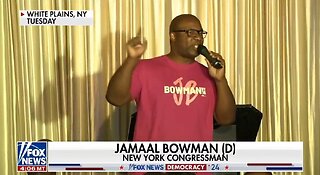 Fire Alarm Jamaal Bowman Blames AIPAC Brainwashing For His Primary Loss