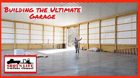 Building the Ultimate Garage | EPS 20 | putting up the Ceiling | Shots Life