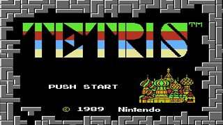 Tetris (1988) 999,999 score [NES]