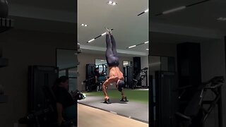 Handstand Push-ups at 200lbs