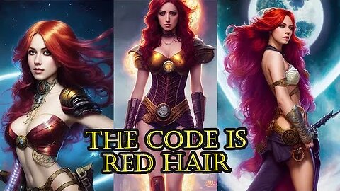 THE CODE IS RED HAIR, ( AI ART, AI GENERATORS ) @MIX_IMAGI