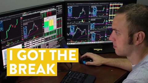 [LIVE] Day Trading | I Got the Trendline Break!