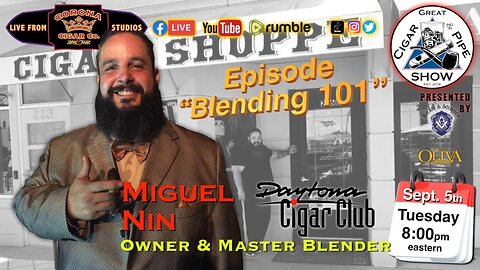 Cigar Blending 101 with Miguel Nin of Daytona Cigar Club