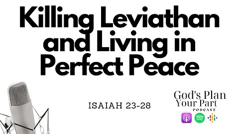 Isaiah 23- 27 | God's People Will Return to be a Blessing