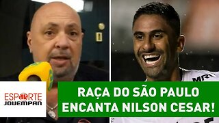 RAÇA do São Paulo contra São Caetano ENCANTA Nilson Cesar!