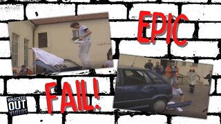 Guy Falling With Hot Iron Epic Fail! - Whacked Out TV