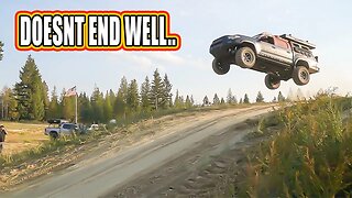 Overlanders Attempt Professional Race Course...
