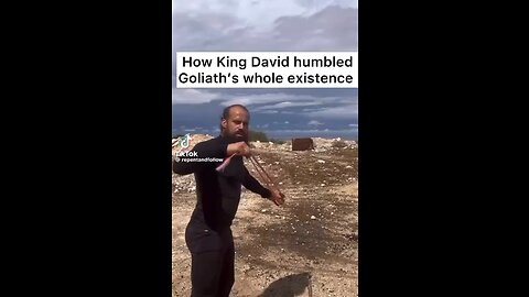 How King David Brought Down Goliath: Shepherd’s Sling Demo 😲