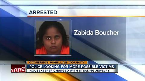 Largo housekeeper arrested, accused of stealing jewelry from assisted living facility