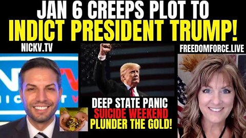 Breaking News - Plot To Indict President Trump! Suicide Weekend? Plunder The Gold!