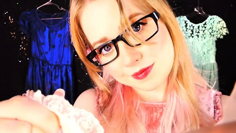 ASMR Roleplay 💞 Seamstress Measures You 📏 Relaxing, Tailoring, Personal Attention, Dress Fitting 👰