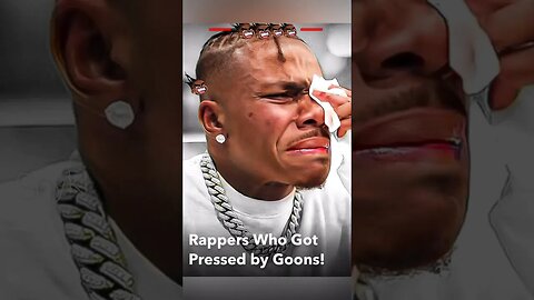 Rappers Who Got Pressed by Goons! 👀 #shorts #rappers