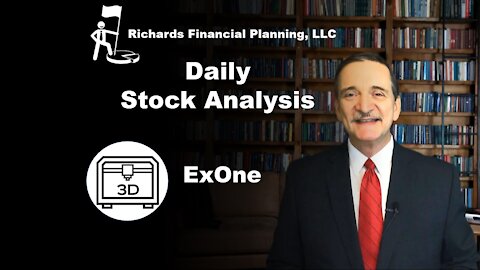 Daily Stock Analysis– ExOne, can sand & metal 3D printers shorten the industrial supply chain?