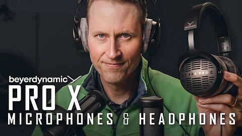 Beyerdynamic PRO X Headphones and Microphones — DT 700 PRO X, DT 900 PRO X, M 70, and M 90 PRO X