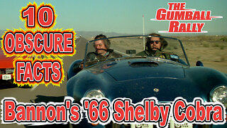 10 Obscure Facts About Bannon's '66 Shelby Cobra - The Gumball Rally (OP: 4/22/23)