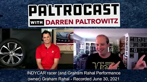 Graham Rahal interview with Darren Paltrowitz