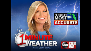 Florida's Most Accurate Forecast with Shay Ryan on Monday, June 24, 2019