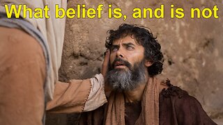 What does it mean to believe?