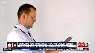 Memorial Hospital to host virtual seminar on prostate cancer Wednesday