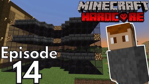 Hardcore Minecraft : Ep14 "Glass Creeper Farm"