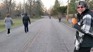 How about some Irish Road Bowling