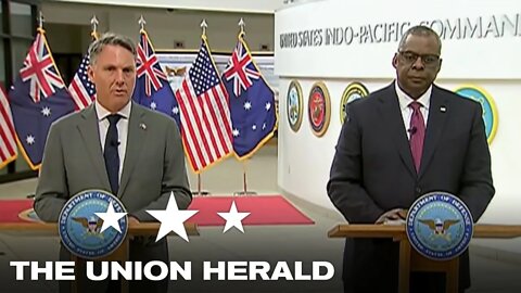 Defense Secretary Austin and Australian Defense Minister Marles Hold a Joint Press Conference
