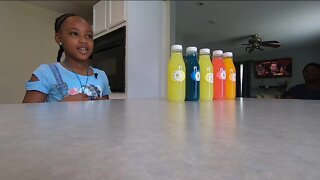 9-year-old entrepreneur gives back to the community