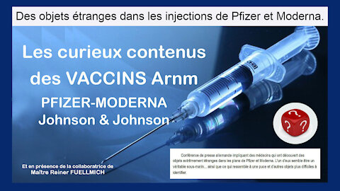 VACCINS anti-Covid... Des clichés de vôtre sang aux contenus stupéfiants ! (Hd 720) Lire le descriptif.