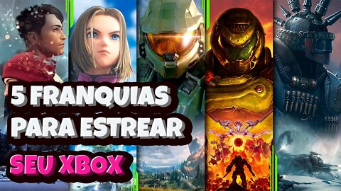 5 Franquias para ESTREAR Seu Xbox