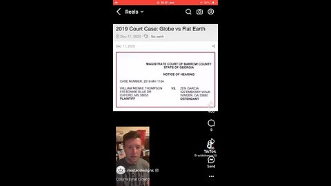 Court Case Earth Globe vs Flat