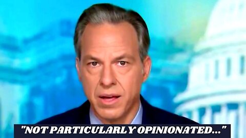 Jake Tapper: "I See My Role as Not Particularly Opinionated"