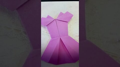 Origami Cute Paper Dress 👗- Shorts Ideas 💡