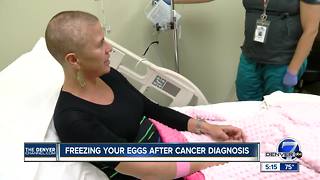 Breast cancer patients preserving fertility by freezing their eggs