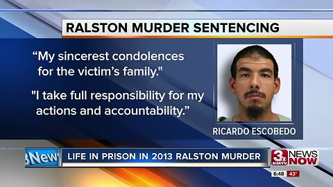 Life in prison in 2013 Ralston murder