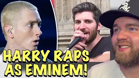 HARRY IMPERSONATES EMINEM! | Harry Mack Freestyle | Live From Concert RARE (REACTION)