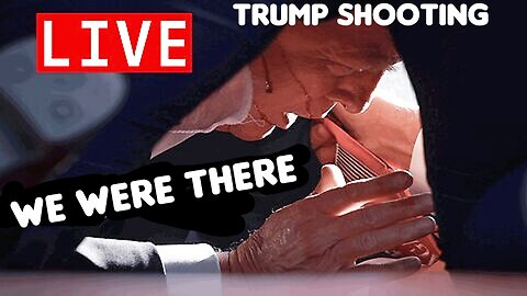 'Trump' Shooter Eyewitness "We Were All Inside The Rally & Saw Everything When 'Trump' Was Shot"