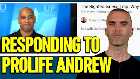 Ivor Myers responds to Prolife Andrew